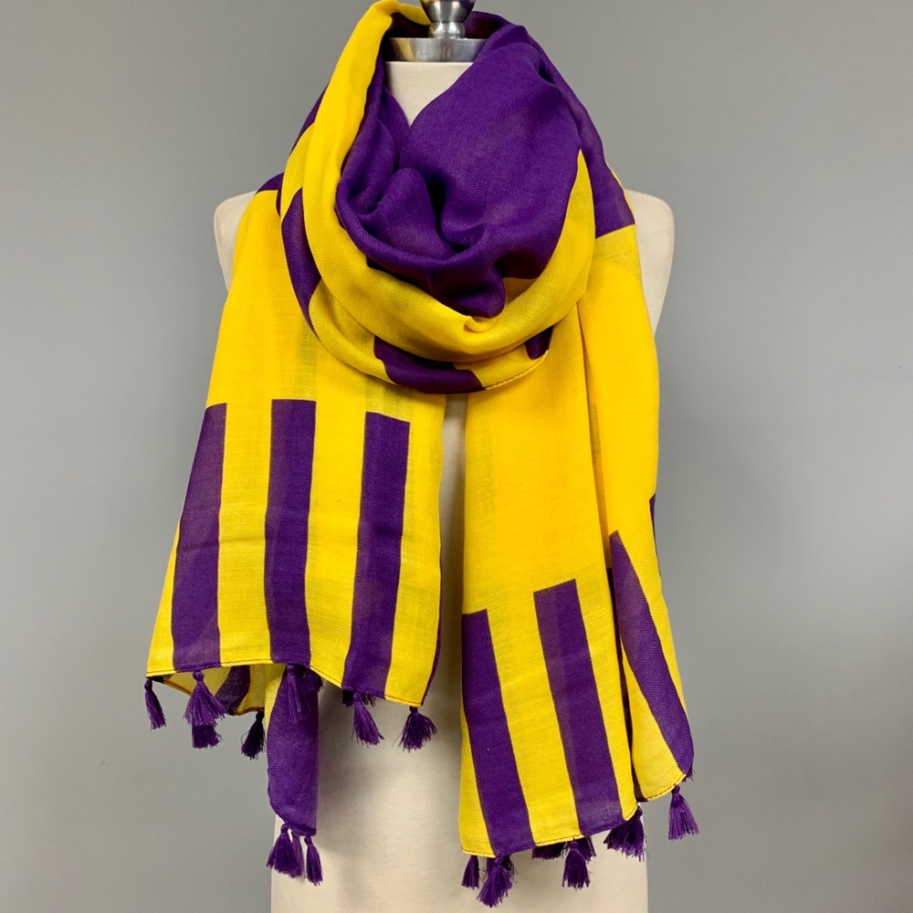 LA Lakers Colors, Purple and Gold Wrap